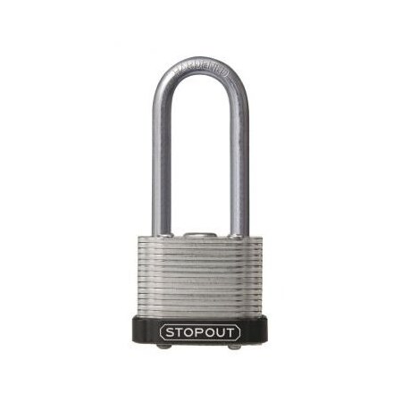 Accuform STOPOUT LAMINATED STEEL PADLOCKS KDL945BK KDL945BK